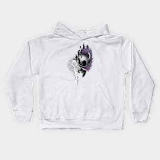 hollow knight - the knight Kids Hoodie